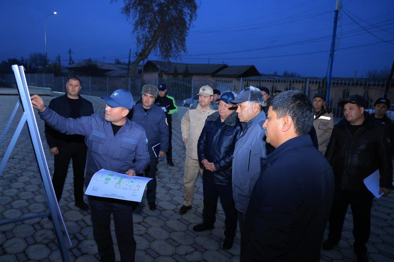 Qoraqalpog‘iston Respublikasi va Namangan viloyati FVB boshliqlari tomonidan Yangi yil bayrami tadbirlari o‘tkaziladigan obyektlarda profilaktik tadbirlar olib borilmoqda