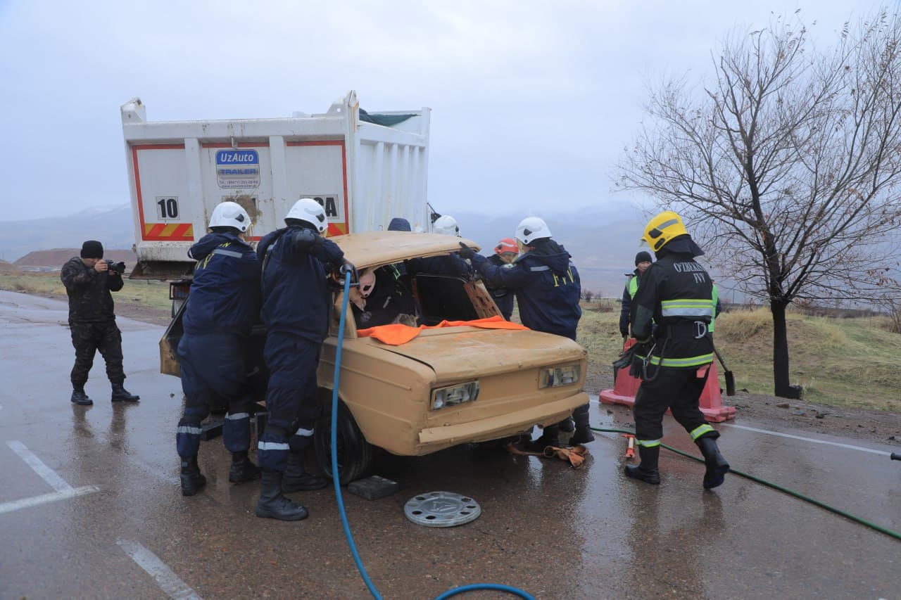 "Qamchiq" dovonida FVV muvofiqlashtiruvida kompleks qoʻmondonlik-shtab oʻquv mashqi o‘z yakuniga yetdi