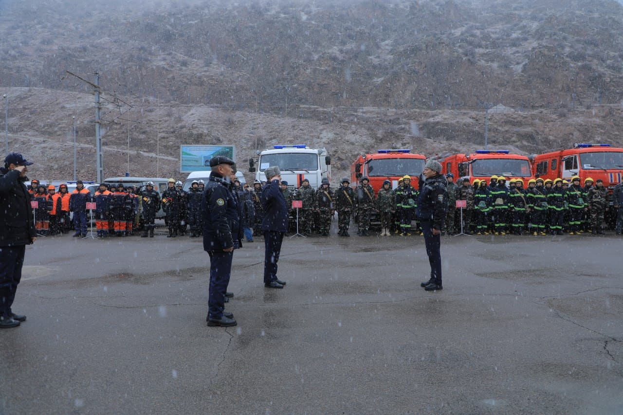 "Qamchiq" dovonida FVV muvofiqlashtiruvida kompleks qoʻmondonlik-shtab oʻquv mashqi o‘z yakuniga yetdi