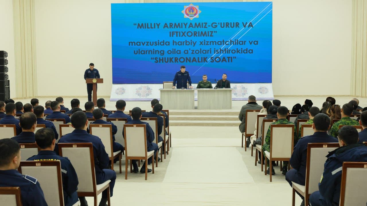 “Milliy armiya — Ona yurt qalqoni, tinchligimiz posboni!”