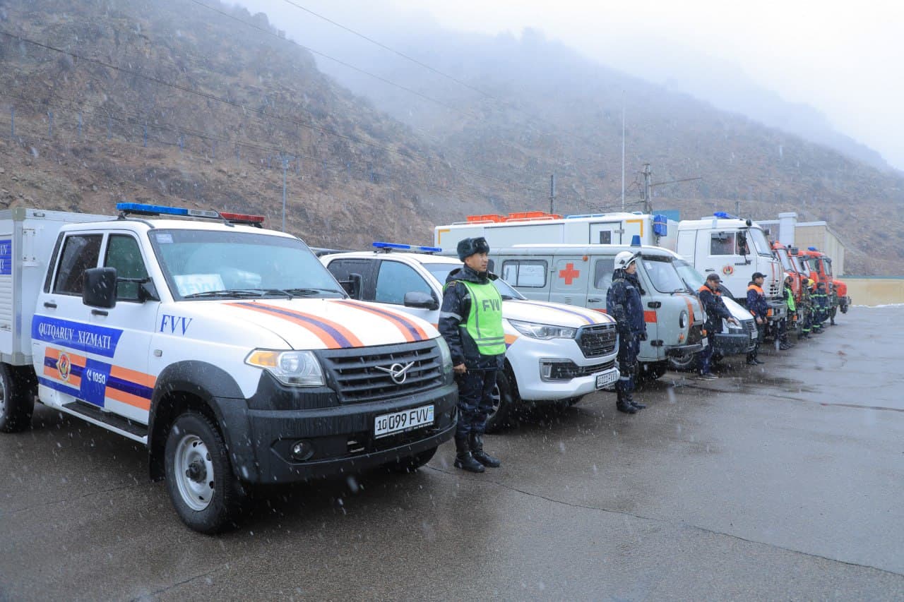 "Qamchiq" dovonida FVV muvofiqlashtiruvida kompleks qoʻmondonlik-shtab oʻquv mashqi o‘z yakuniga yetdi