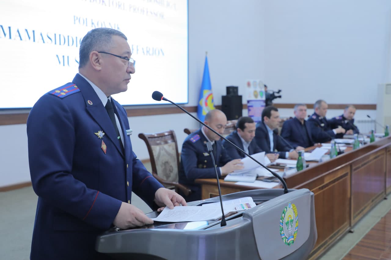 FVV Akademiyasida “O‘ta muhim va toifalangan obyektlarning yong‘in xavfsizligini ta’minlashning dolzarb masalalari: muammo va yechimlar” mavzusida Respublika ilmiy-amaliy anjumani o‘tkazildi