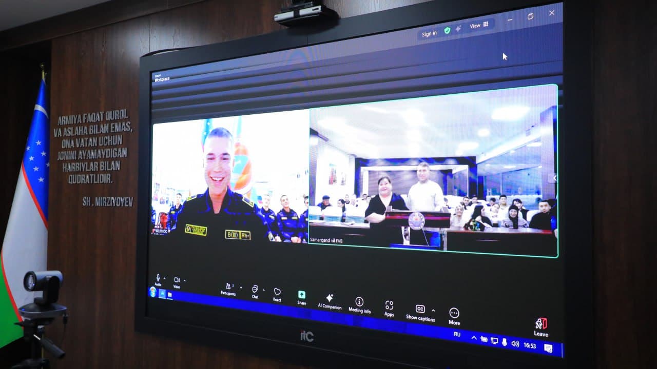 Harbiy-vatanparvarlik oyligi doirasida askar ota-onalari eʼzozlandi