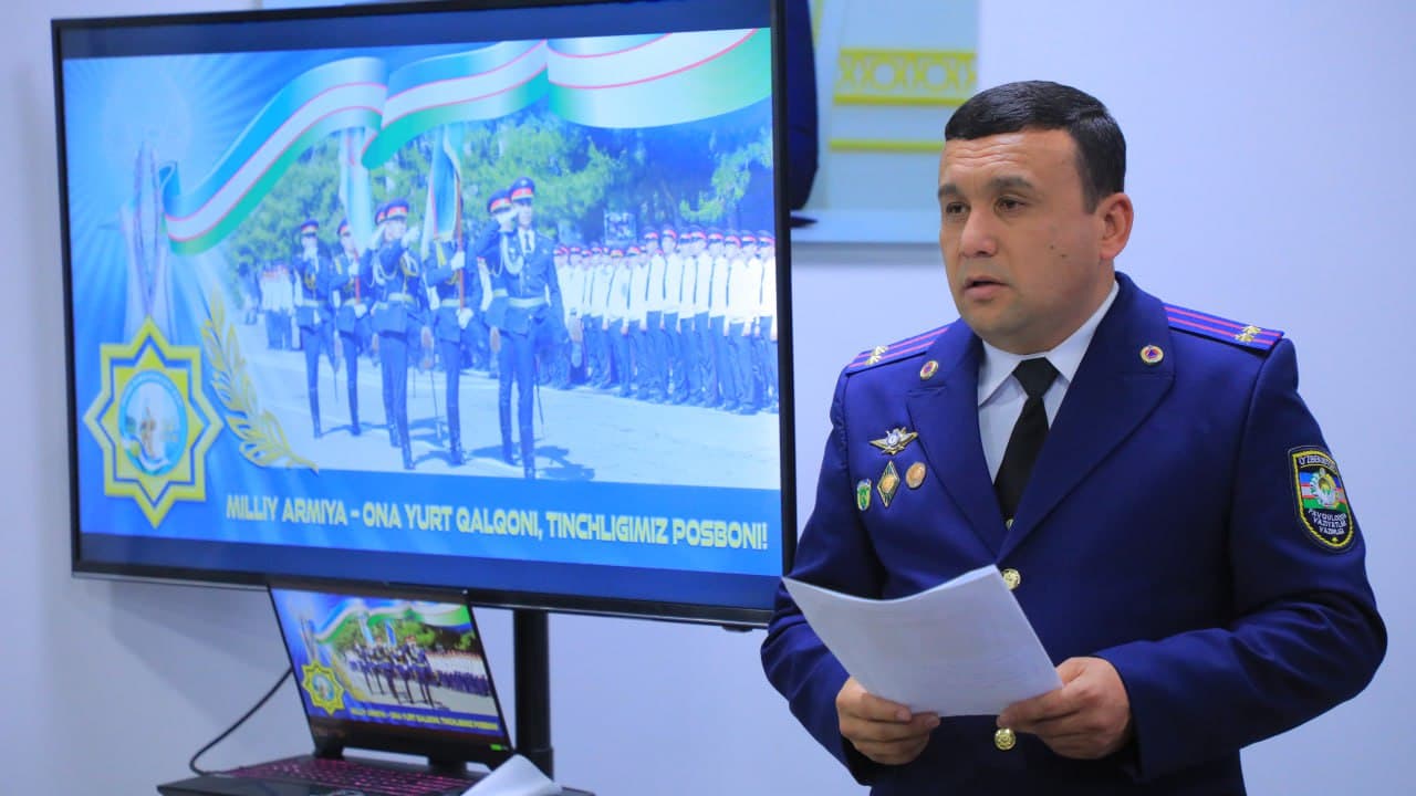 Harbiy-vatanparvarlik oyligi doirasida askar ota-onalari eʼzozlandi