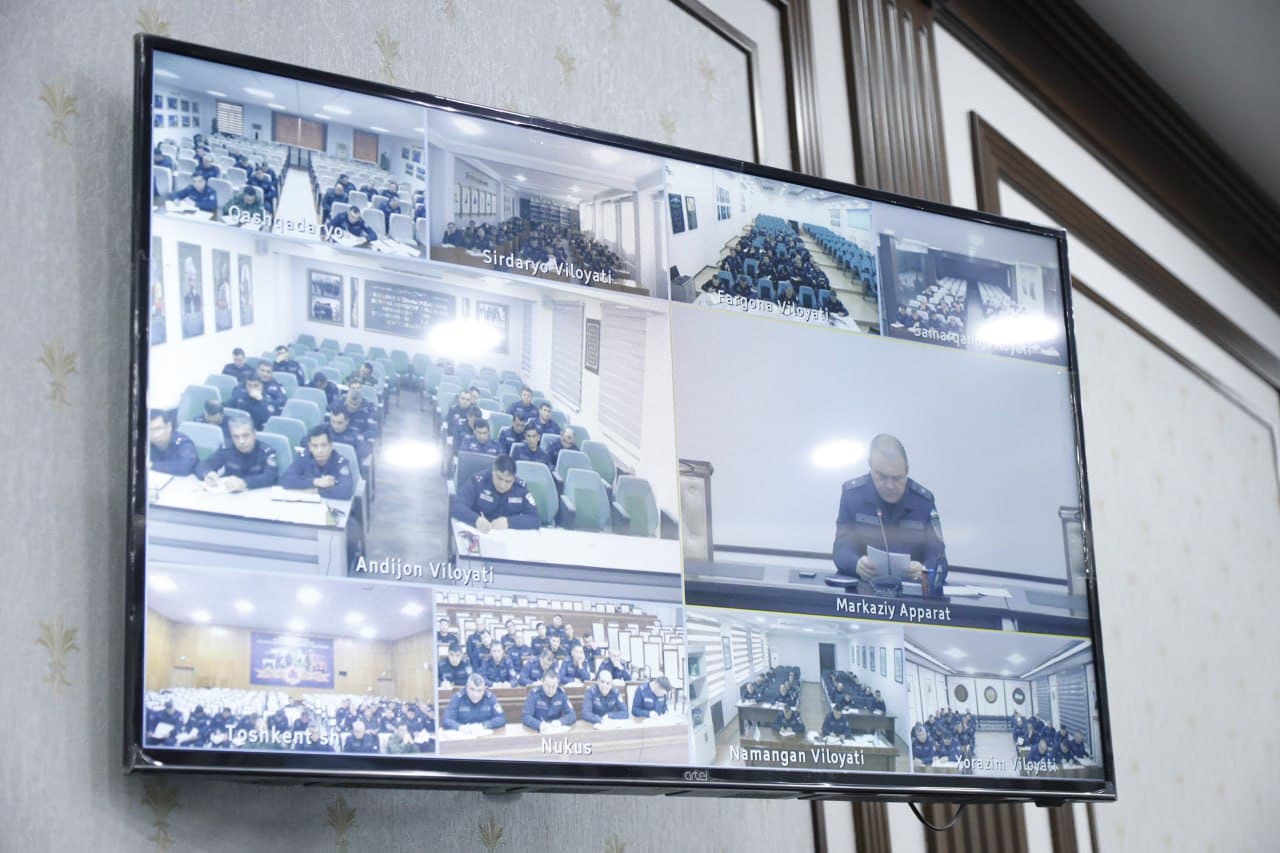 Favqulodda vaziyatlar vaziri general-mayor B.B.Kudratxodjayev yangi yil bayrami tadbirlari oʻtkaziladigan maskanlarda profilaktik tadbirlarni kuchaytirish yuzasidan masʼullarga topshiriqlar berdi