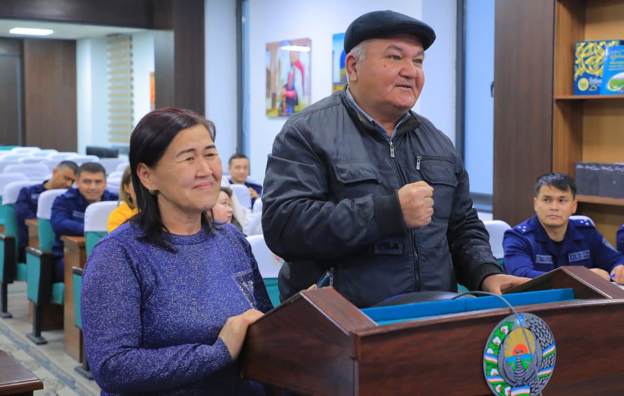 Harbiy-vatanparvarlik oyligi doirasida askar ota-onalari eʼzozlandi