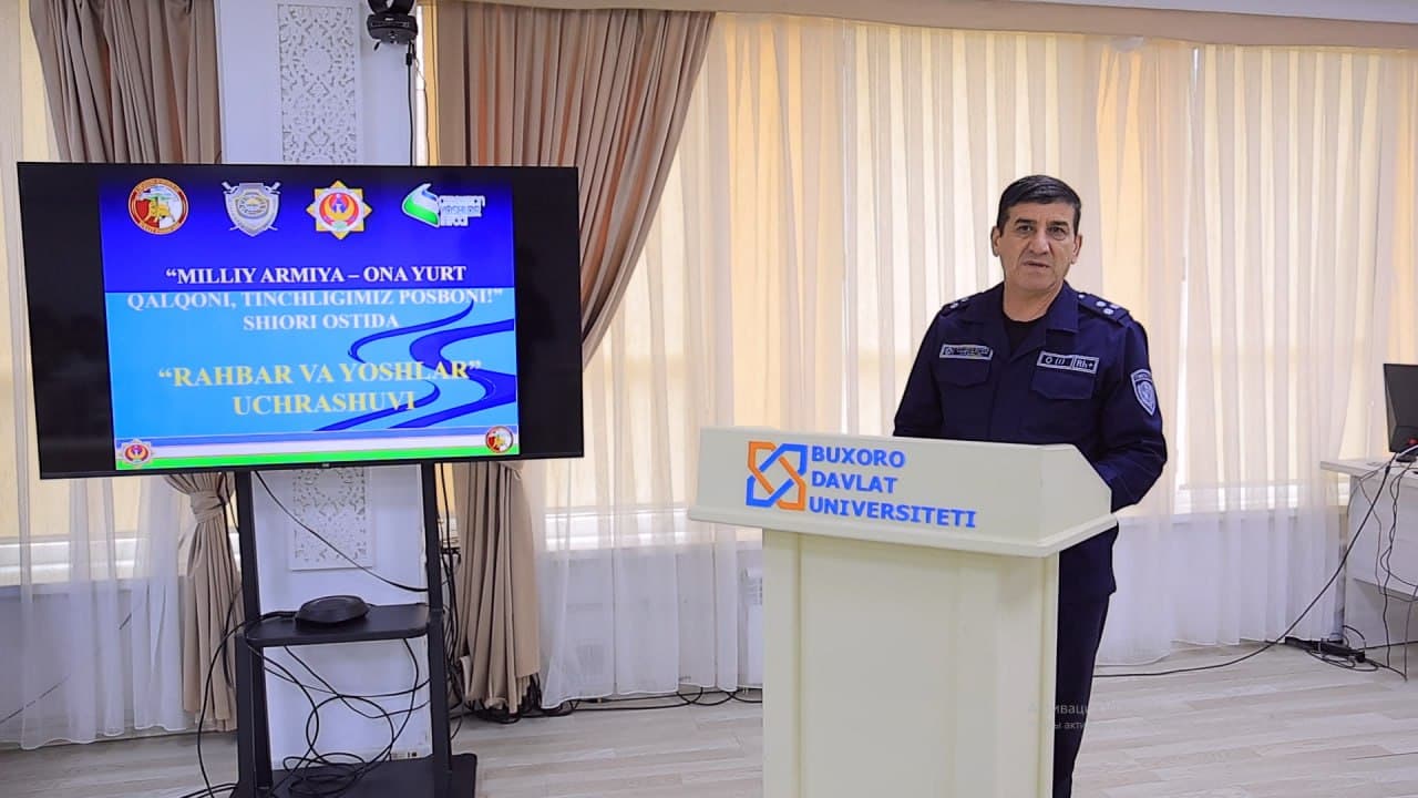 "Milliy armiya – Ona yurt qalqoni, tinchligimiz posboni!"