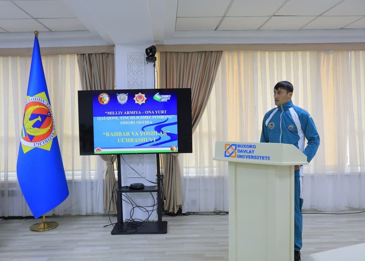 "Milliy armiya – Ona yurt qalqoni, tinchligimiz posboni!"