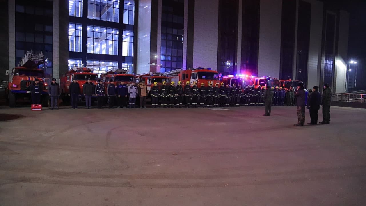 Buxoro viloyati FVB tomonidan "Yong‘in xavfsizligi oyligi" doirasida maxsus-taktik o‘quv mashqi o‘tkazildi