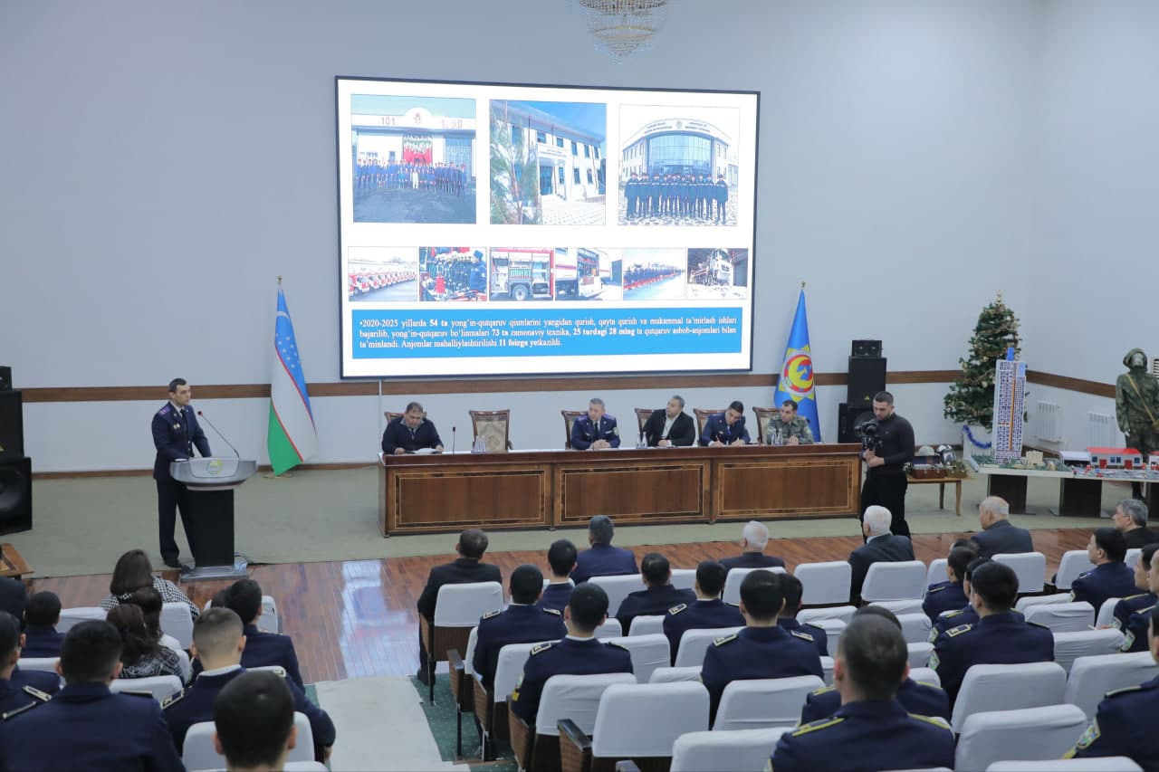 FVV Akademiyasida "Favqulodda vaziyatlarni bartaraf etishda qutqaruv xizmati va qutqaruv tuzilmalarining faoliyatini takomillashtirish" mavzusida Respublika ilmiy-amaliy anjumani bo‘lib o‘tdi
