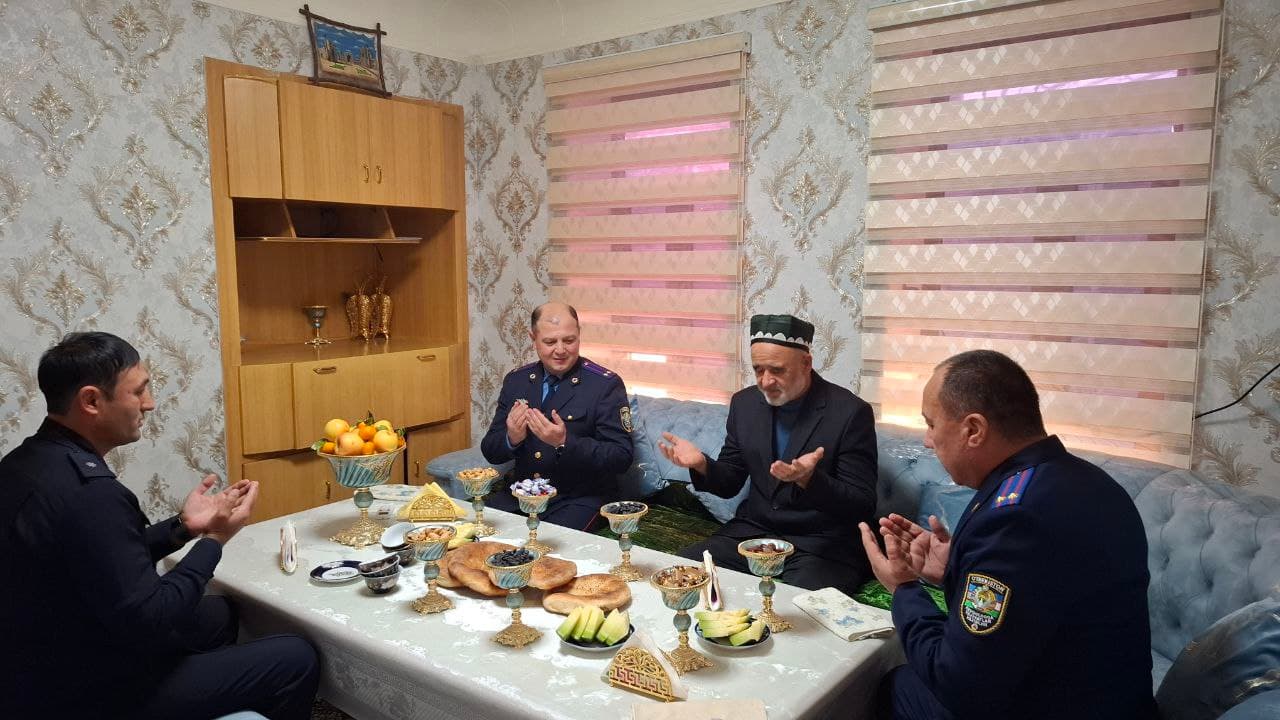 Yangi yil bayrami arafasida xizmat burchini bajarish chog‘ida halok bo‘lgan harbiy xizmatchilarning oila a’zolari va faxriylar holidan xabar olindi