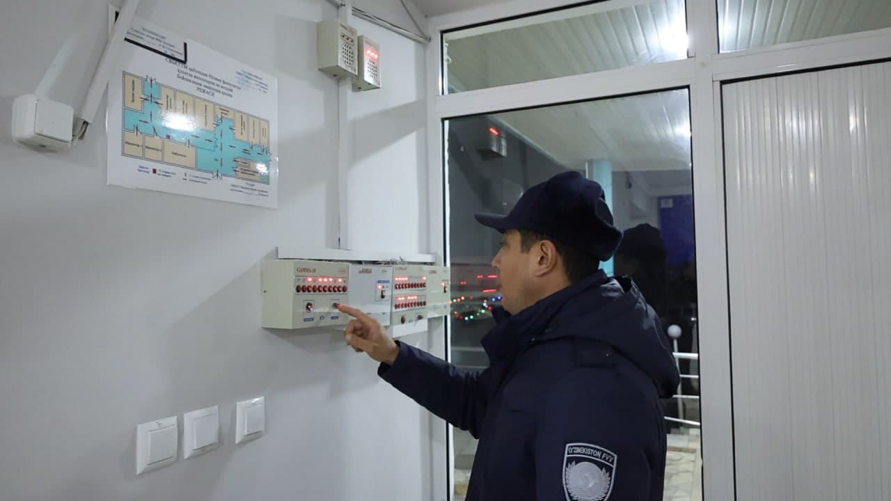 Sirdaryo viloyati FVB boshlig‘i tomonidan tungi profilaktik ko‘riklar amalga oshirildi