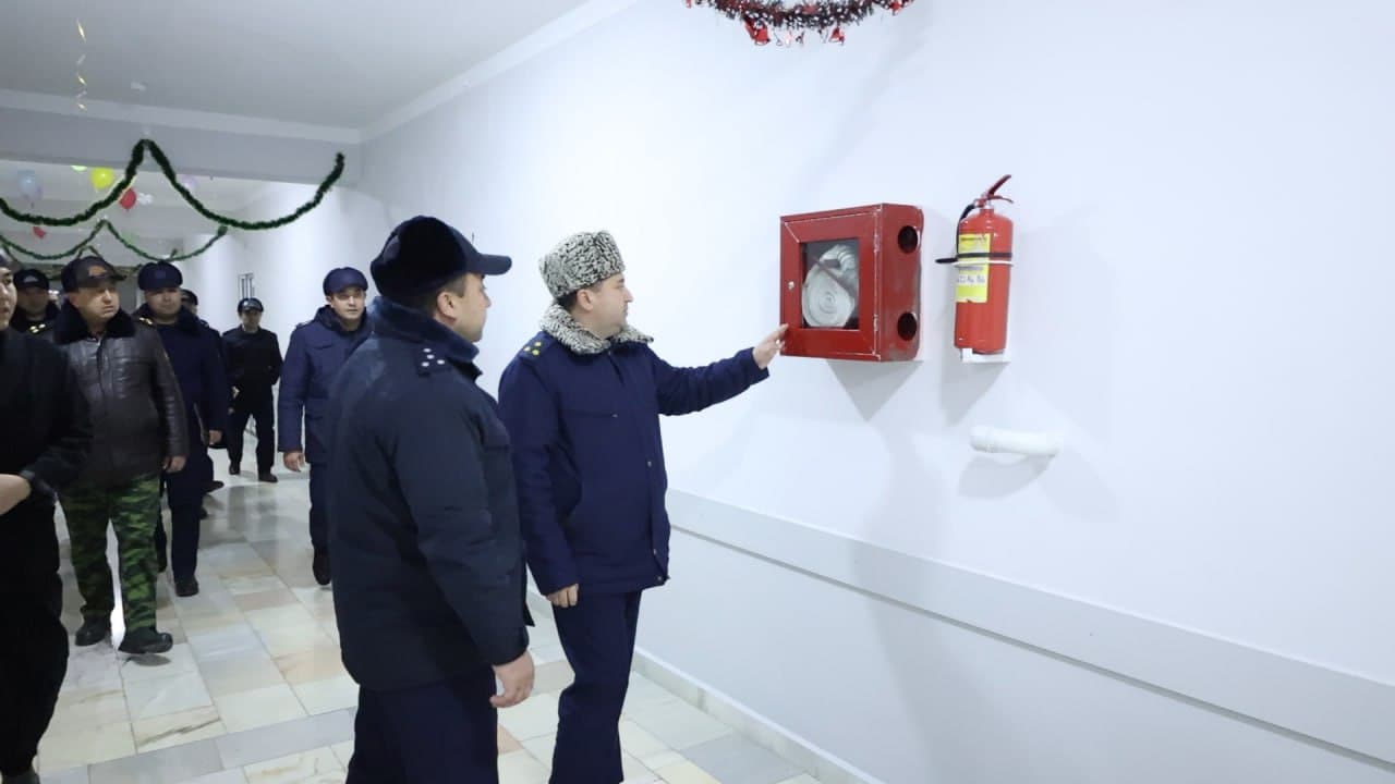 Sirdaryo viloyati FVB boshlig‘i tomonidan tungi profilaktik ko‘riklar amalga oshirildi