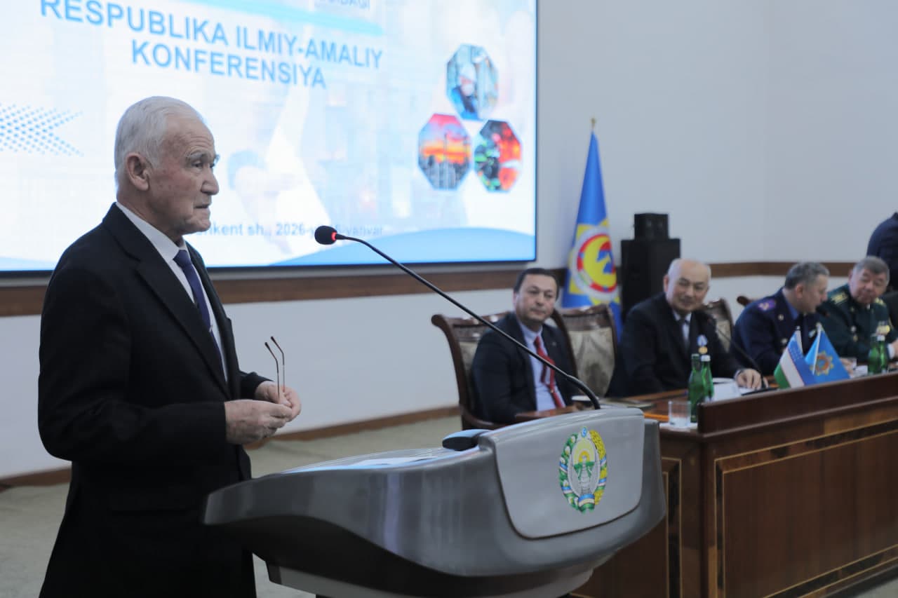 FVV Akademiyasida "Kimyo sanoati korxonalarida yong‘in-portlash xavfsizligini ta’minlashning dolzarb masalalari: muammolar va yechimlar" mavzusida respublika ilmiy-amaliy anjumani bo‘lib o‘tdi