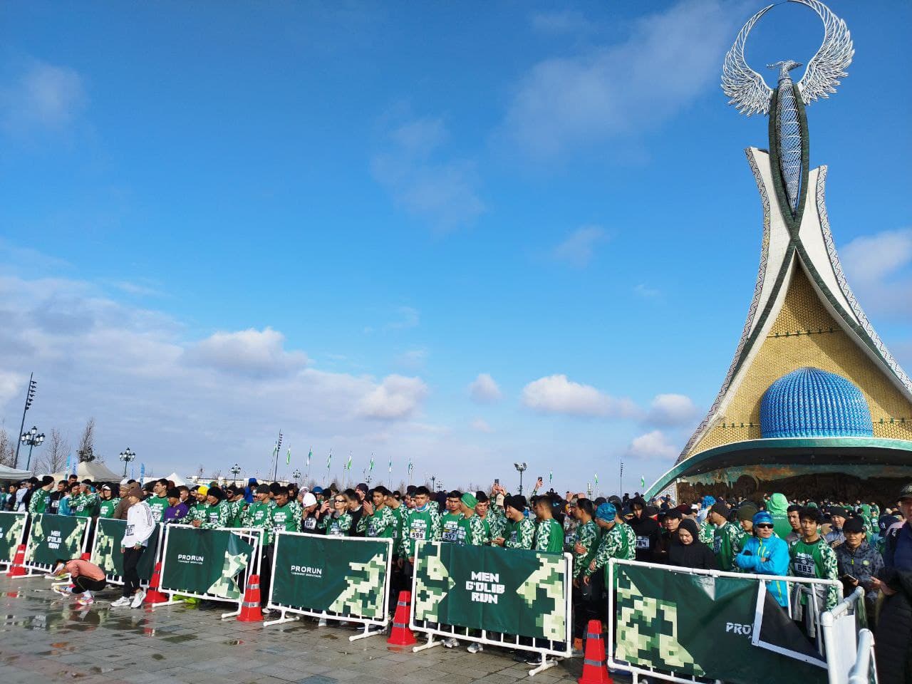"Men G‘olib Run" harbiy vatanparvarlik yugurish musobaqasi boʻlib oʻtdi