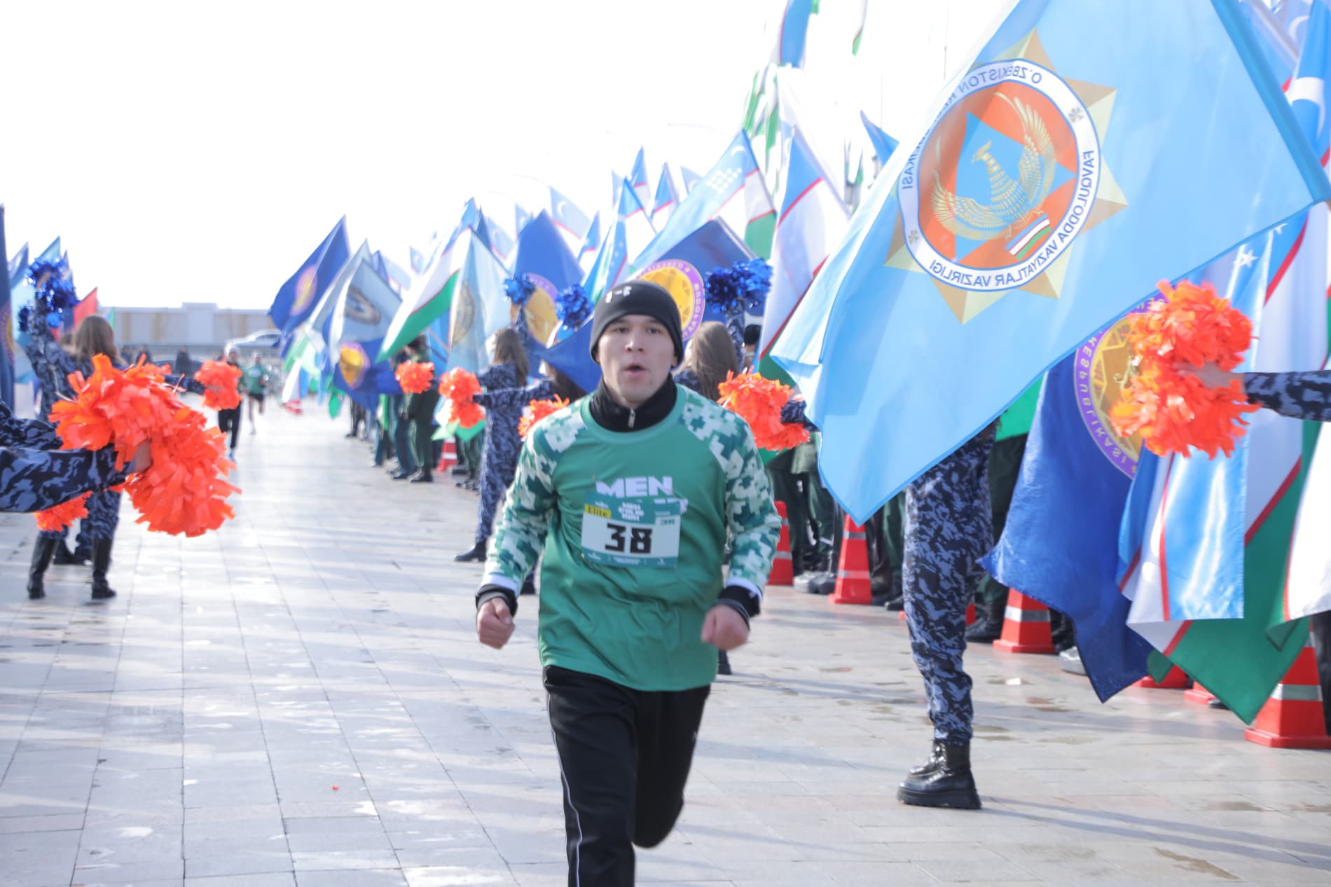 "Men G‘olib Run" harbiy vatanparvarlik yugurish musobaqasi boʻlib oʻtdi