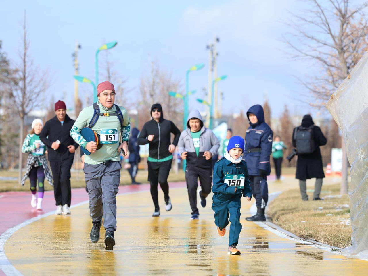 "Men G‘olib Run" harbiy vatanparvarlik yugurish musobaqasi boʻlib oʻtdi