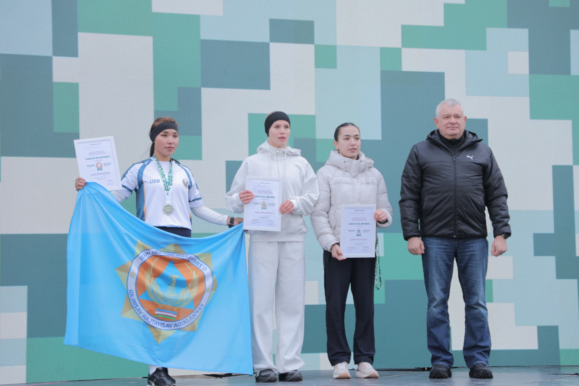 "Men G‘olib Run" harbiy vatanparvarlik yugurish musobaqasi boʻlib oʻtdi