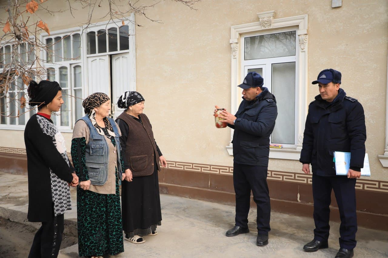 Hududlarda "Xavfsiz xonadon oyligi" doirasida profilaktik tadbirlar kuchaytirilgan tartibda olib borilmoqda