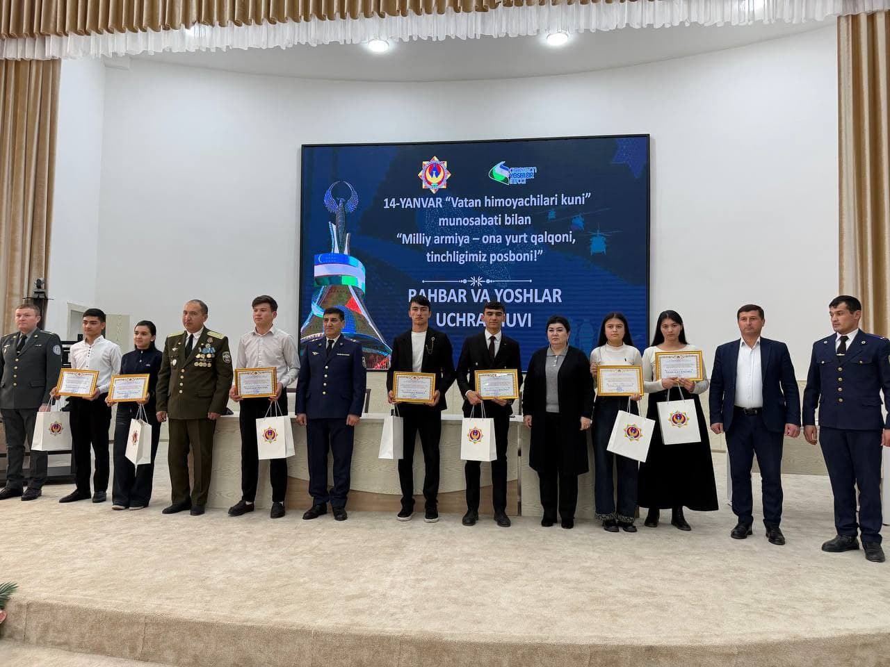 “Milliy armiya – Ona yurt qalqoni, tinchligimiz posboni”