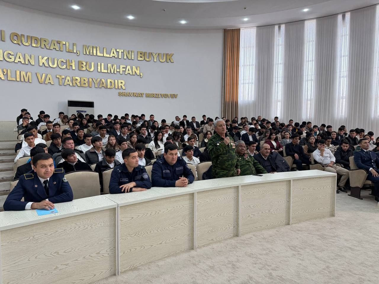 “Milliy armiya – Ona yurt qalqoni, tinchligimiz posboni”