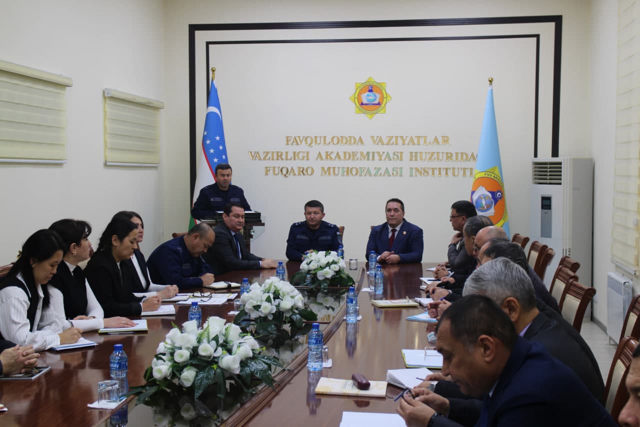 FVV Akademiyasi huzuridagi Fuqaro muhofazasi instituti va O‘zbekiston nogironlar assotsiatsiyasi vakillari o‘rtasida uchrashuv bo‘lib o‘tdi