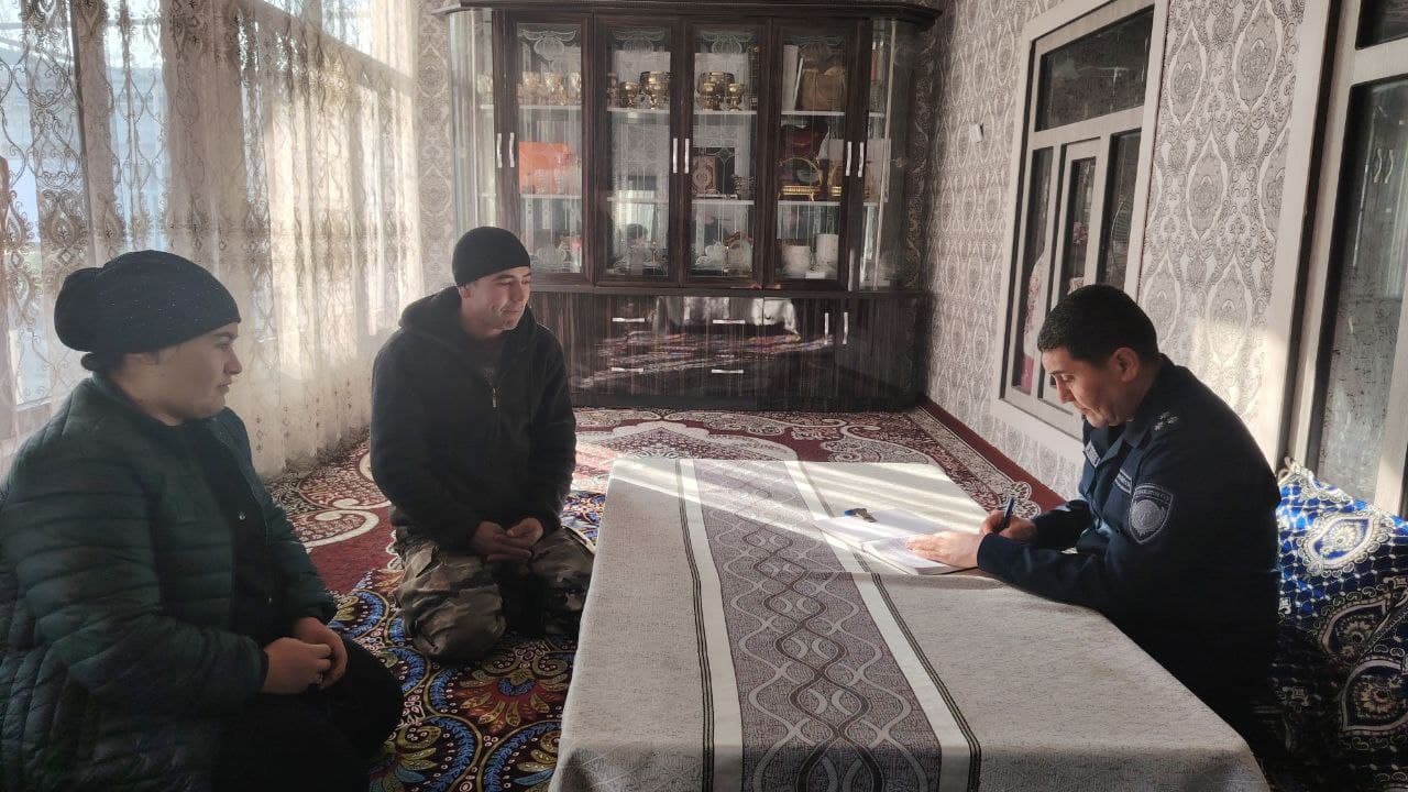 Hududlarda tizimga biriktirilgan otaliqqa olingan yoshlar bilan manzilli ishlar olib borilmoqda