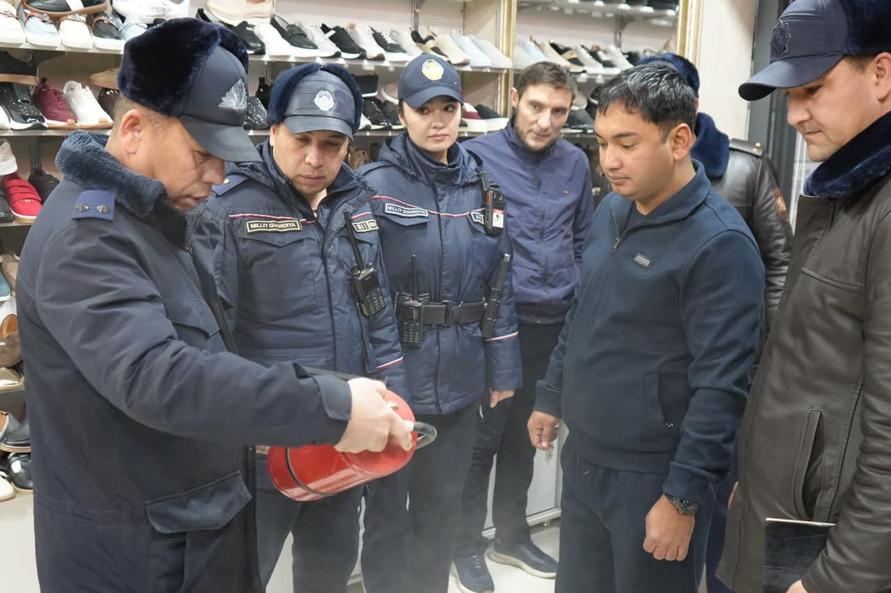 Jizzax viloyati FVB tomonidan bozorlarda profilaktik tadbirlar olib borilmoqda