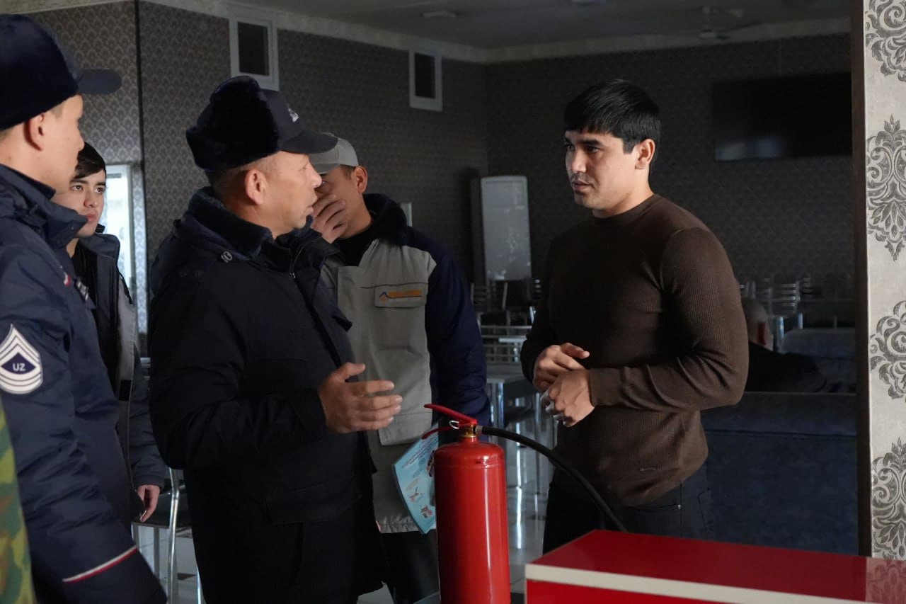 Jizzax viloyati FVB tomonidan bozorlarda profilaktik tadbirlar olib borilmoqda