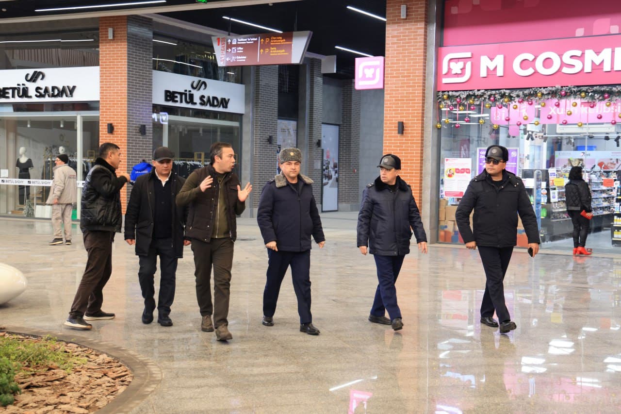 Toshkent shahridagi savdo ko‘ngilochar maskanlarida profilaktik tadbirlar o‘tkazilmoqda