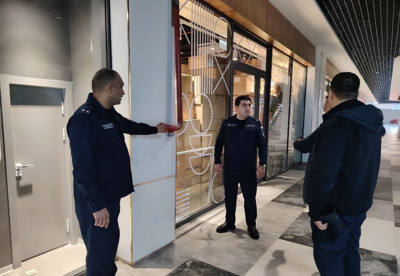 Тошкент вилояти ФВББ томонидан савдо комплексларида профилактик тадбирлар олиб борилмоқда