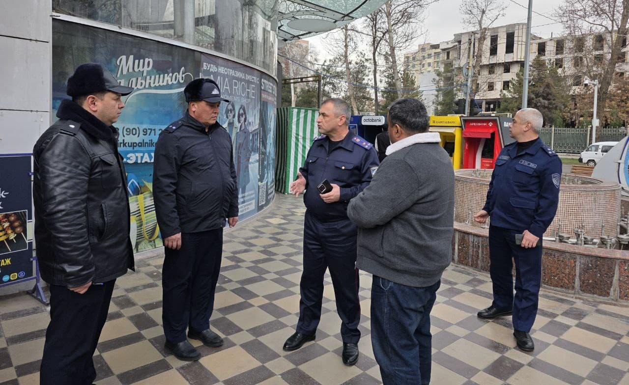 Favqulodda vaziyatlar vaziri birinchi oʻrinbosarining Toshkent shahridagi obyektlarda yongʻin xavfsizligi holatini oʻrganish ishlar davom etmoqda
