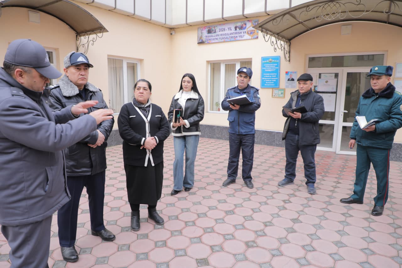 Учтепа туманида профилактик тадбирлар амалга оширилмоқда