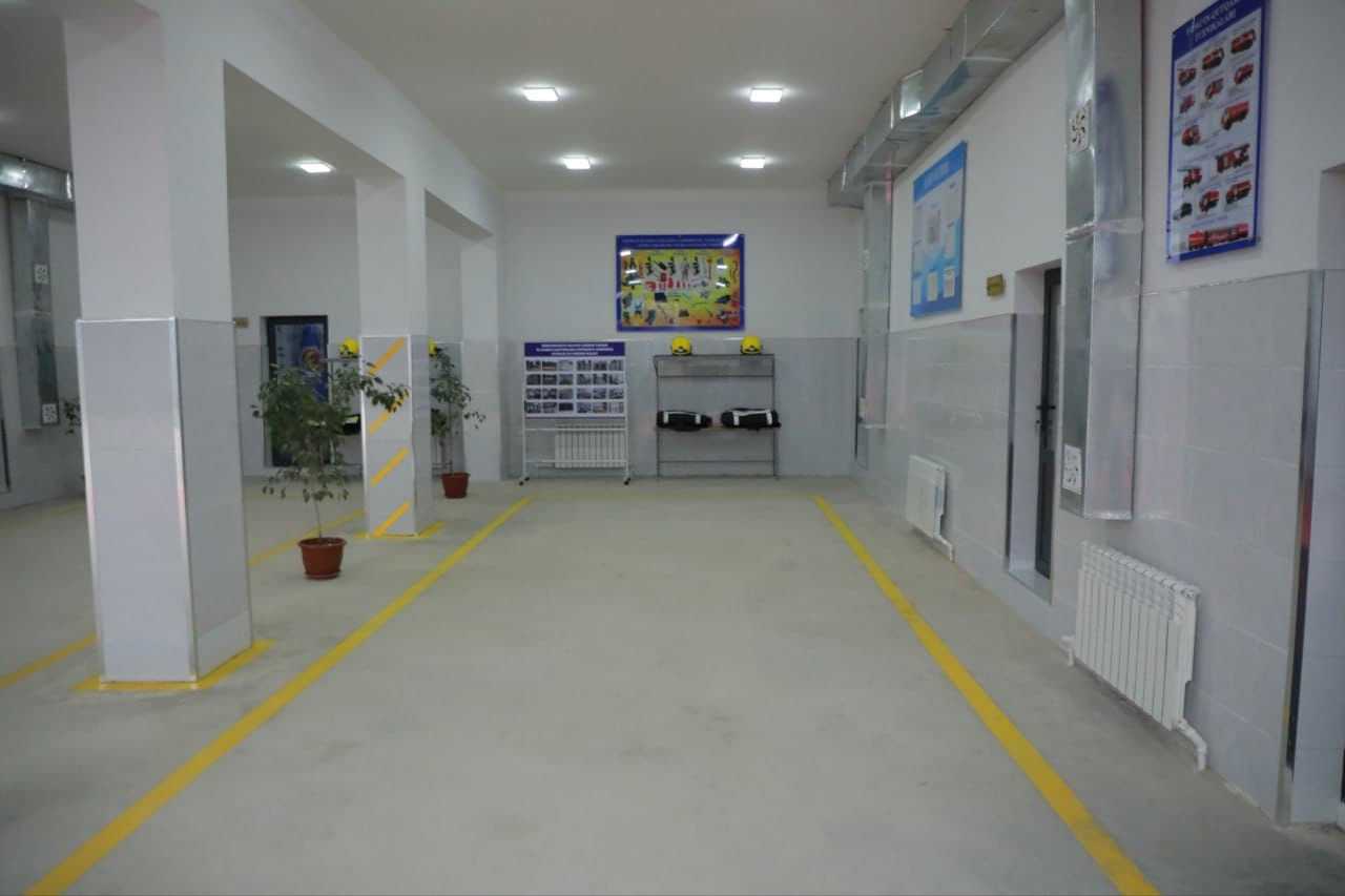 Qiziriq tumanida yangi qutqaruv qismi foydalanishga topshirildi