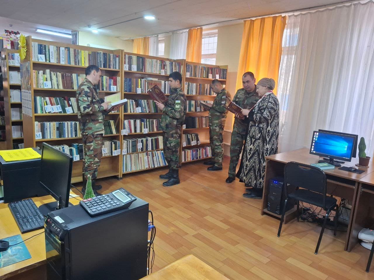 "Mutolaa soati" ma’naviy-ma’rifiy tadbirlari o‘tkazilmoqda