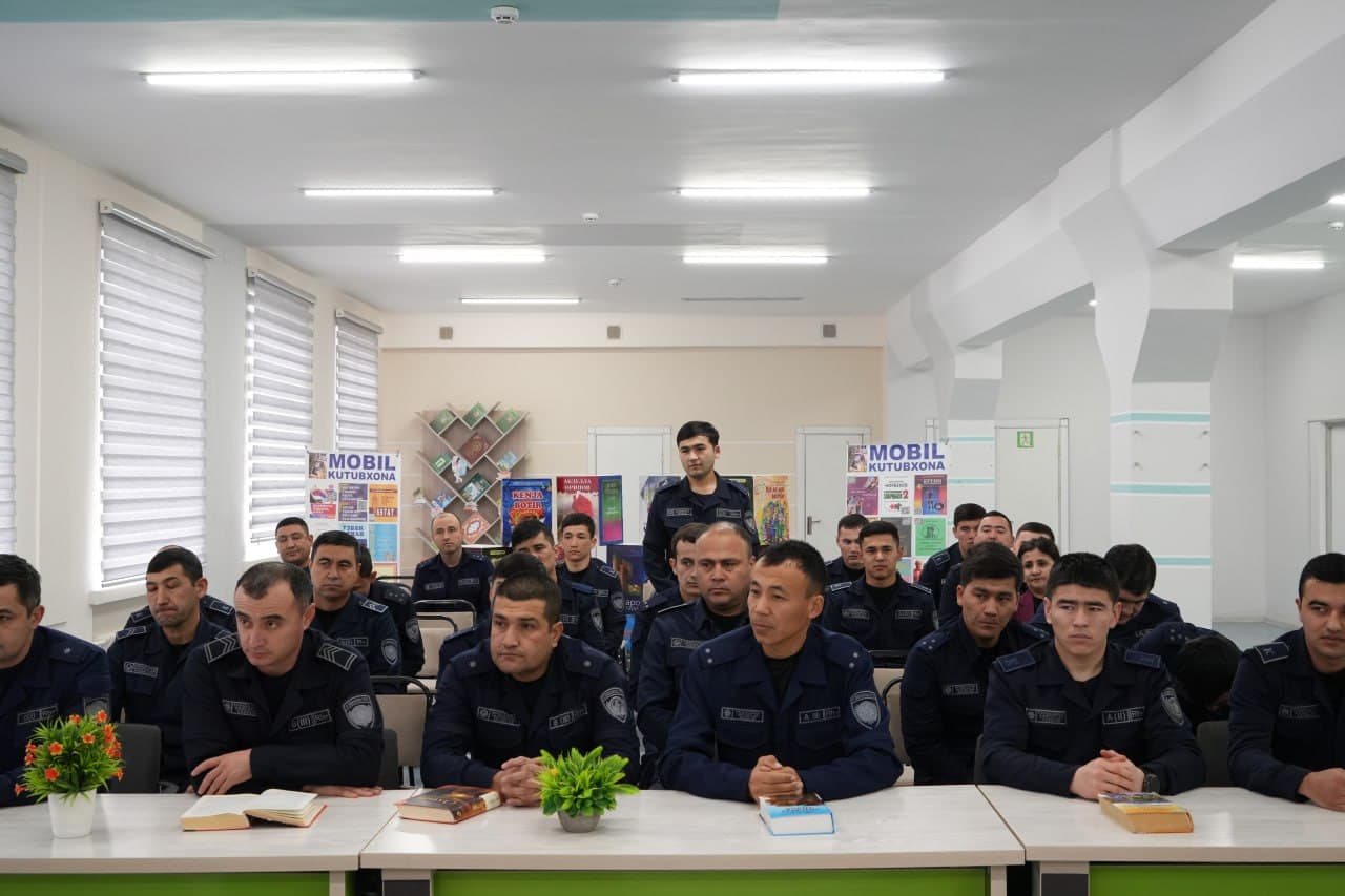 "Mutolaa soati" ma’naviy-ma’rifiy tadbirlari o‘tkazilmoqda