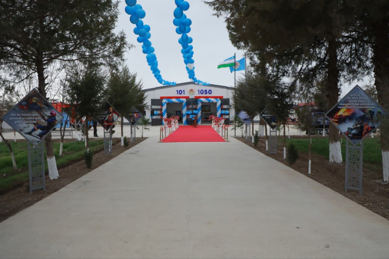 Qiziriq tumanida yangi qutqaruv qismi foydalanishga topshirildi