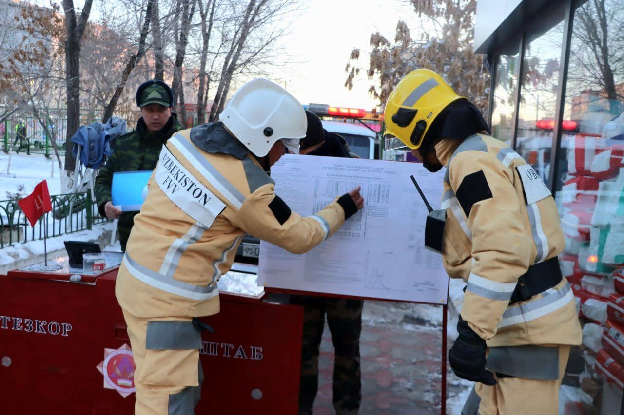 Қорақалпоғистон Республикаси ФВБ томонидан дахлдор ташкилотлар билан ҳамкорликда “Нукус” деҳқон бозорида ўқув-машғулоти ўтказилди