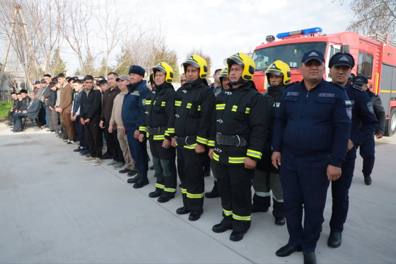 Qiziriq tumanida yangi qutqaruv qismi foydalanishga topshirildi