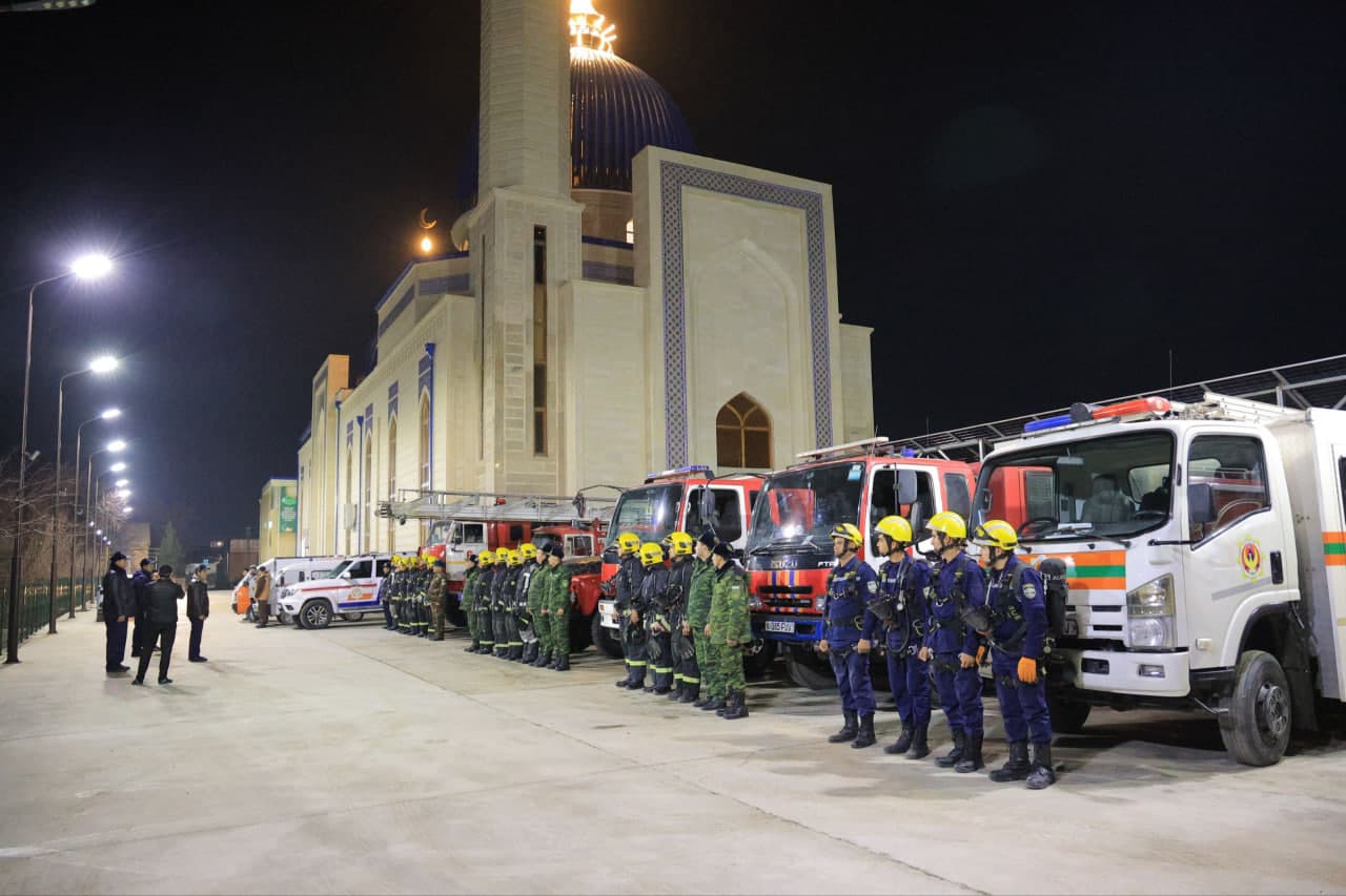 Buxoro viloyati FVB tomonidan FVDqT tarkibiga kiruvchi xizmatlar tomonidan tungi o‘quv mashg‘uloti o‘tkazildi