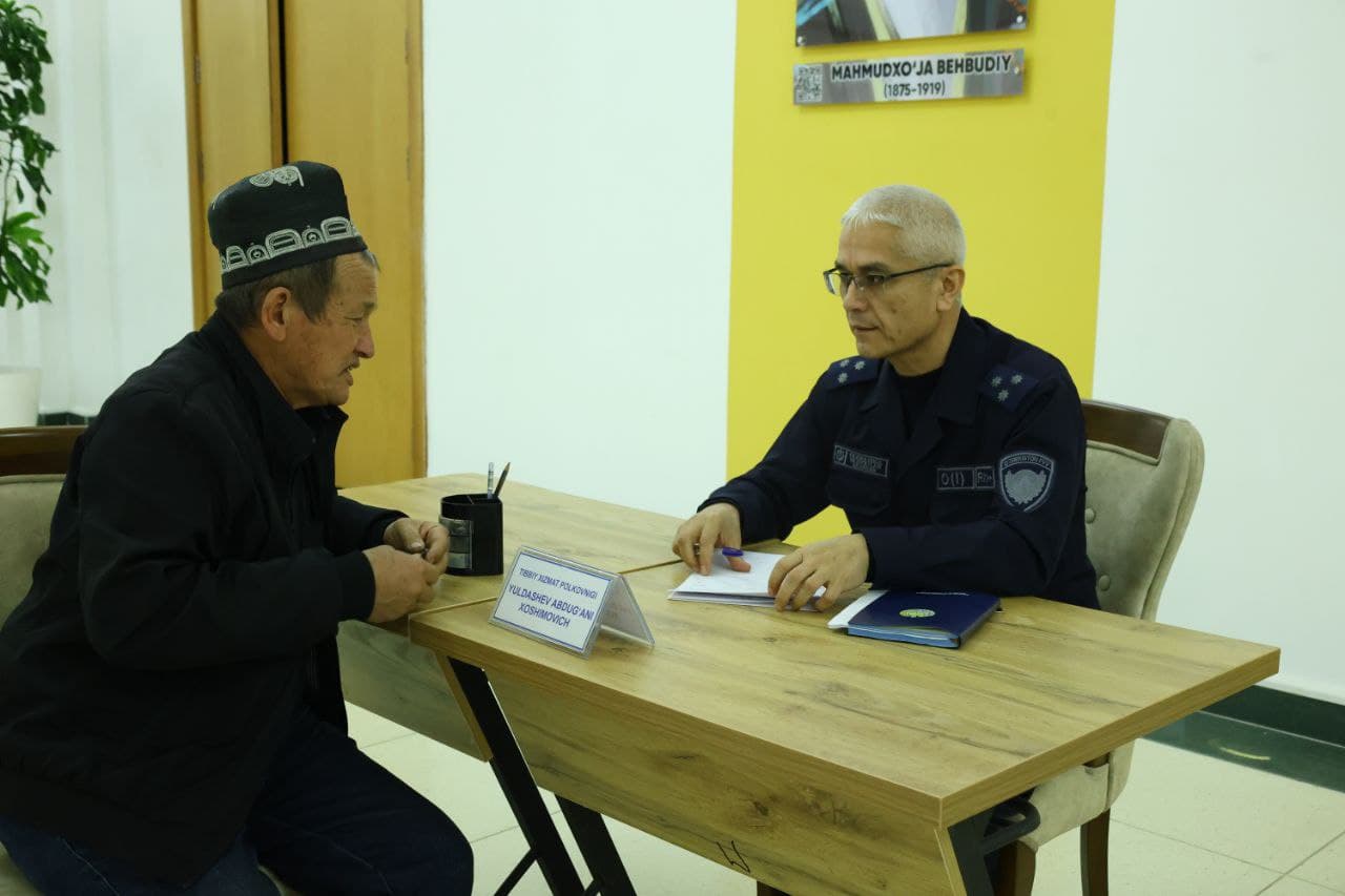 Murojaatlar – eʼtibor markazida: Termiz shahri va Denov tumanida ommaviy sayyor qabul oʻtkazildi