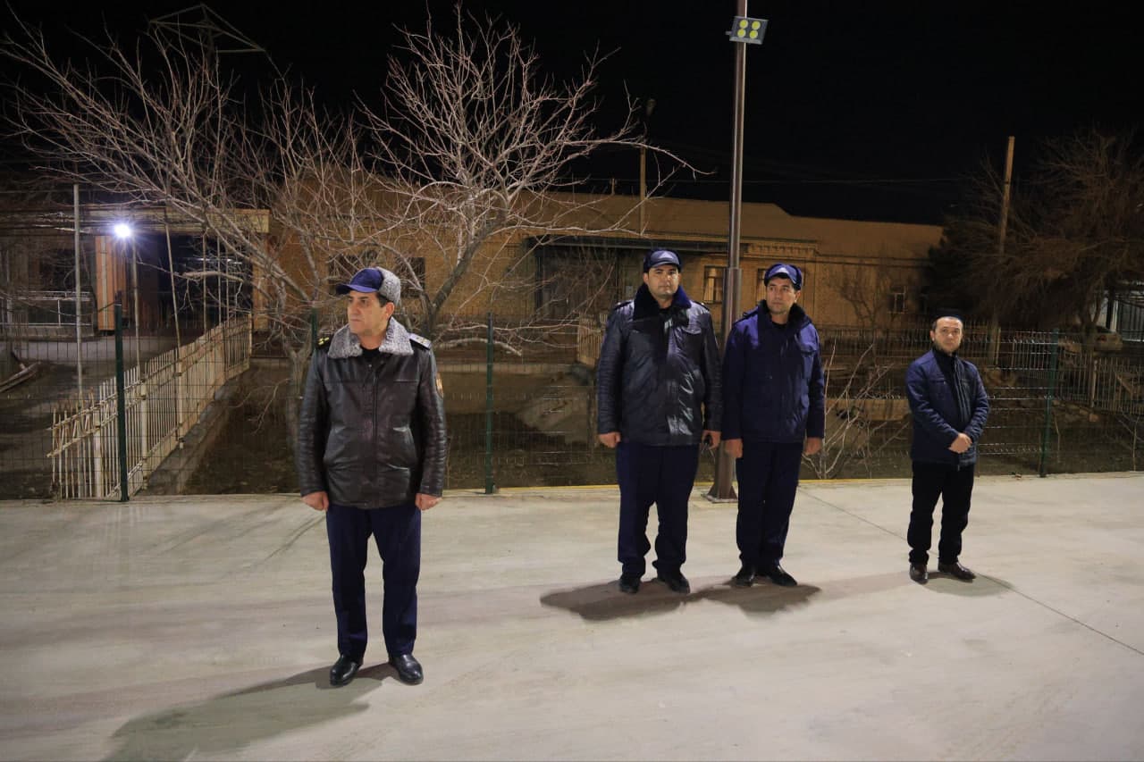 Buxoro viloyati FVB tomonidan FVDqT tarkibiga kiruvchi xizmatlar tomonidan tungi o‘quv mashg‘uloti o‘tkazildi