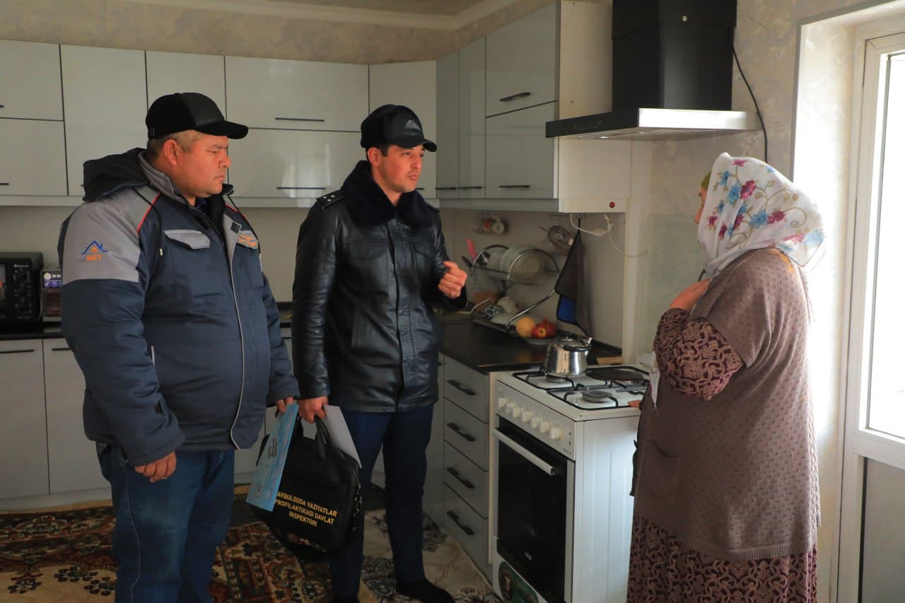 Samarqand viloyati FVB tomonidan yong‘in, is gazidan zaharlanish hamda gaz-havo aralashmasi chaqnashining oldini olishga qaratilgan keng qamrovli profilaktik tadbirlar olib borilmoqda