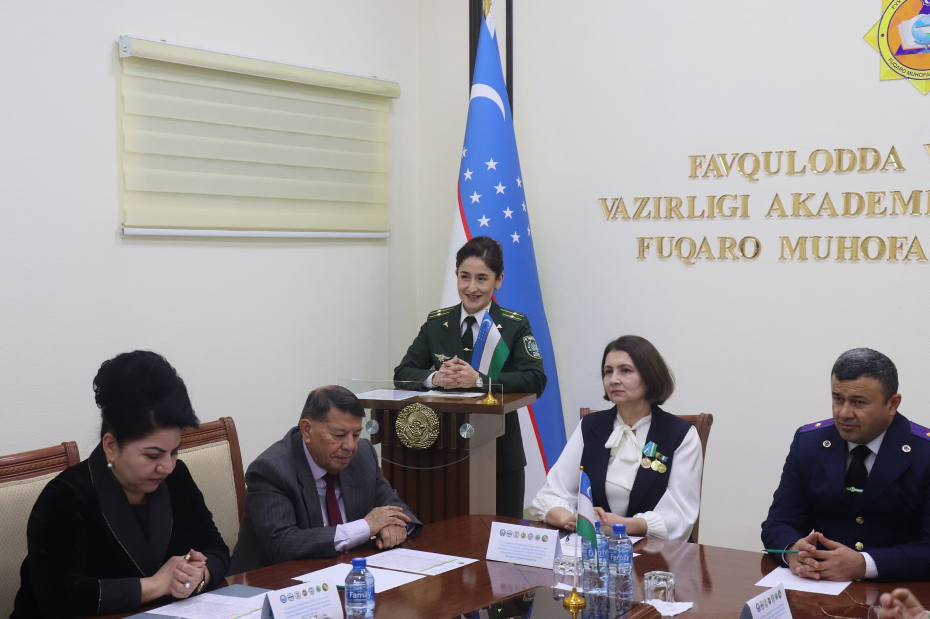 “Favqulodda vaziyatlar vazirligi tizimida olimalarning professional rivojlanishi va ilmiy yutuqlari” mavzusida ilmiy-amaliy konferensiya