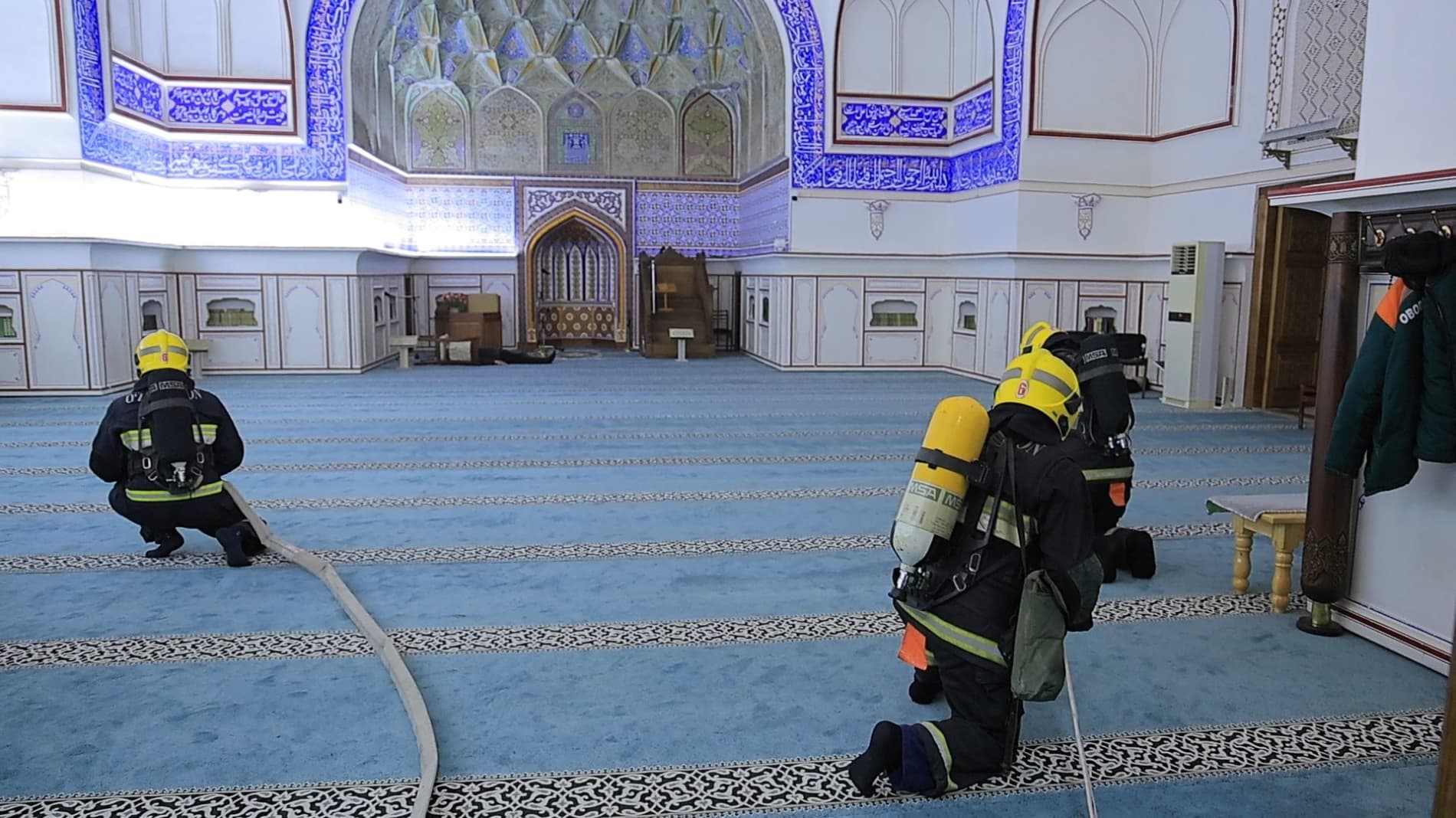 Buxoro viloyati FVB rahbarligida Buxoro shahri hududida joylashgan "Bolohovuz" masjidida maxsus-taktik o‘quv mashqi o‘tkazildi