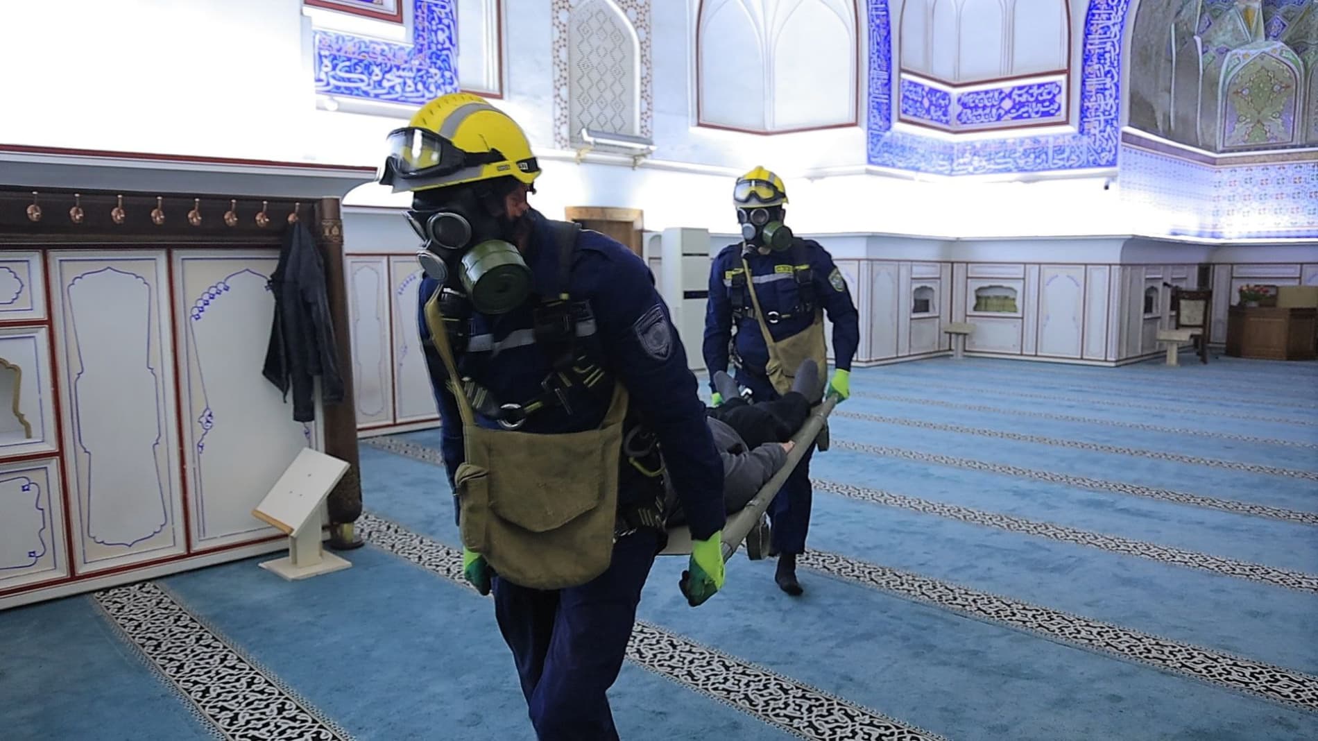 Buxoro viloyati FVB rahbarligida Buxoro shahri hududida joylashgan "Bolohovuz" masjidida maxsus-taktik o‘quv mashqi o‘tkazildi