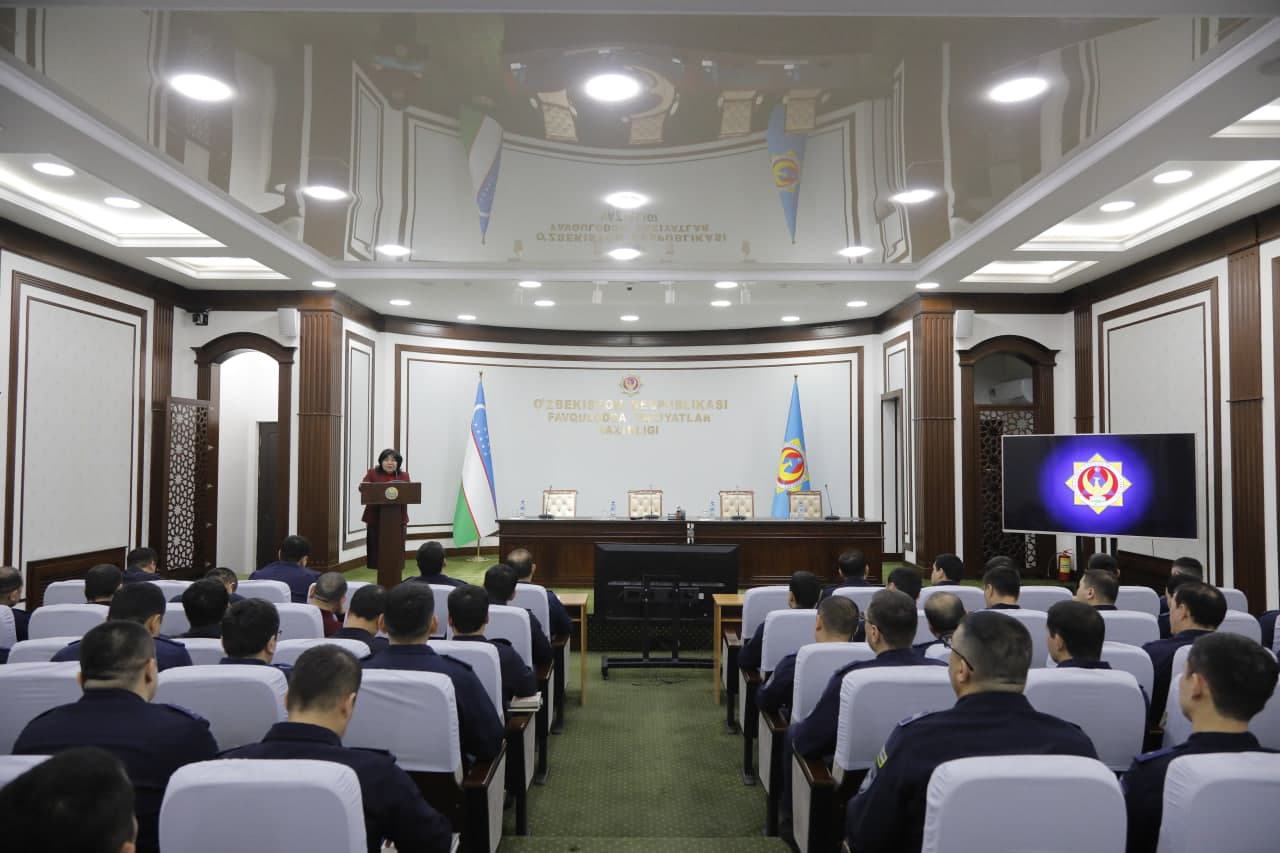 Бугун, Фавқулодда вазиятлар вазирлиги Марказий аппаратида “Маънавий юксалиш ва ватанпарварлик куни” муносабати билан тадбирлар бўлиб ўтди