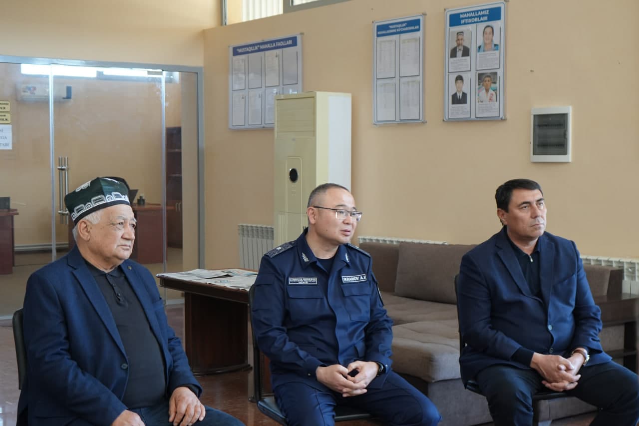 Фавқулодда вазиятлар вазири генерал-майор А.И.Икрамов Жиззах вилоятида ўрганиш ишларини олиб борди