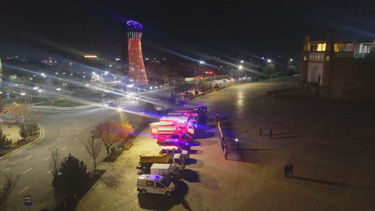 Buxoro viloyati FVB rahbarligida Buxoro shahri hududida joylashgan "Bolohovuz" masjidida maxsus-taktik o‘quv mashqi o‘tkazildi