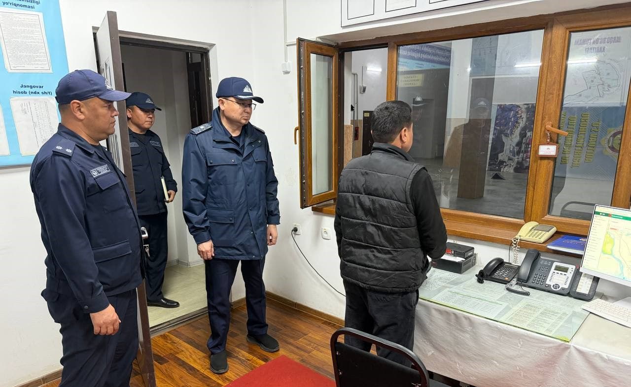 Favqulodda vaziyatlar vaziri general-mayor A.I. Ikramov Surxondaryo viloyatida “Mahalla muhofazasi” loyihasi doirasida amalga oshirilayotgan ishlar bilan tanishdi